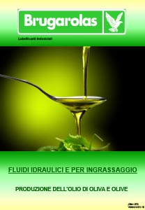 Fluidi idraulici e di lubrificazione